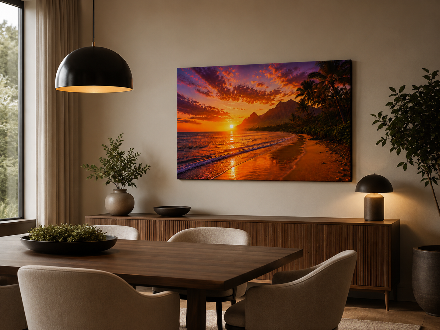 Tropical Escapes - Hawaii Single Panel Canvas Wall Art