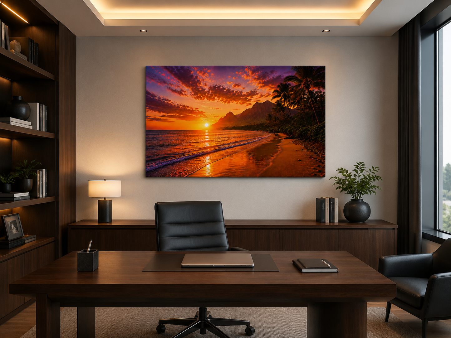 Tropical Escapes - Hawaii Single Panel Canvas Wall Art